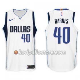 Dallas Mavericks Harrison Barnes 40 Nike 2017-18 Valkoinen Miesten Pelipaidat Swingman 